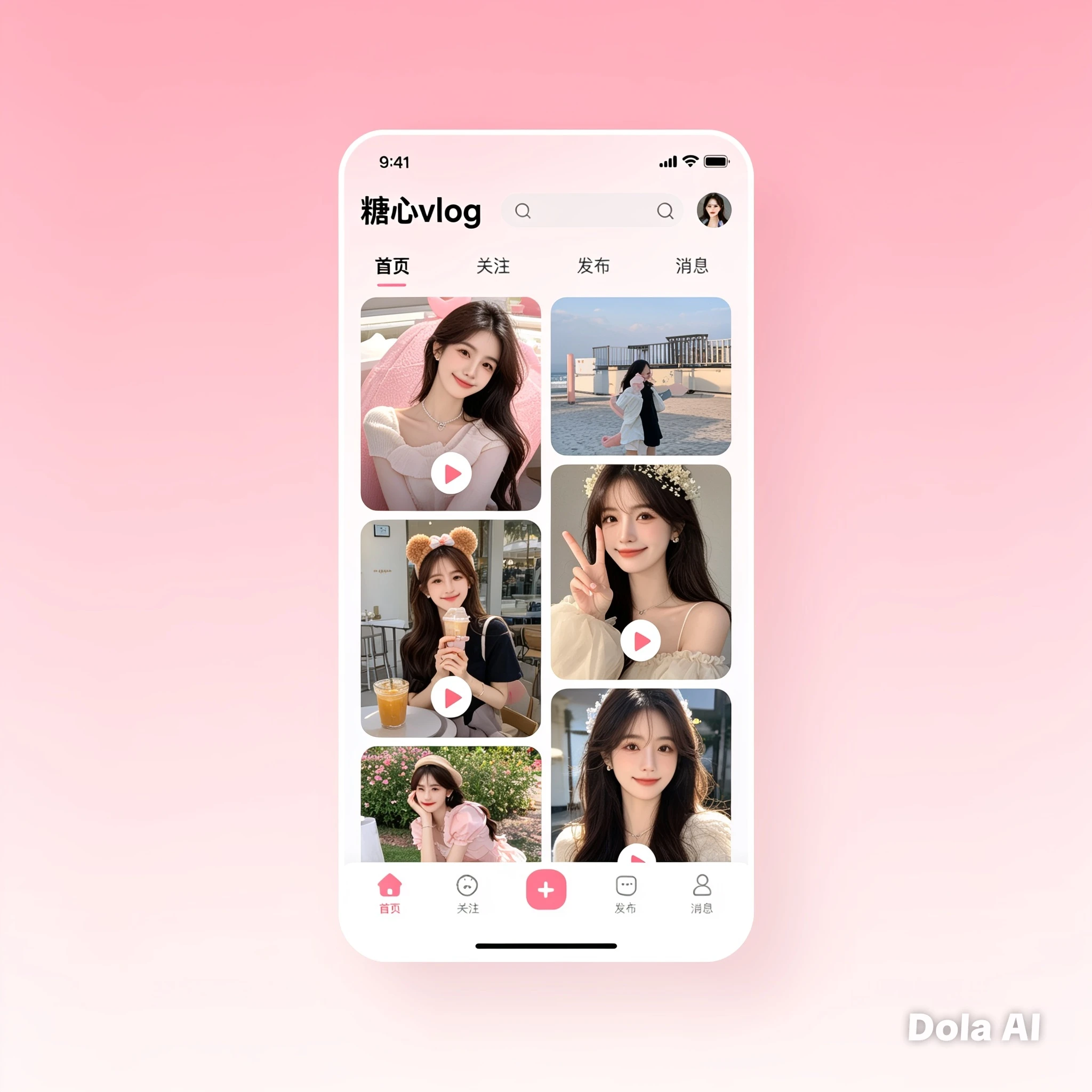 糖心Vlog APP内容视觉